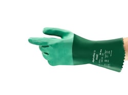 Ansell AlphaTec™ 08-354 Neoprene Gloves, Interlocked Knit Lining